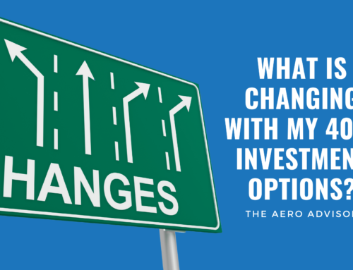 What is changing with my 401k investment options?